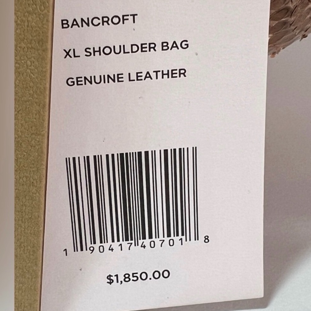 Michael Kors Collection Bancroft Woman’s Shoulder Bag with Snake-Texture Accents - Picture 3 of 13